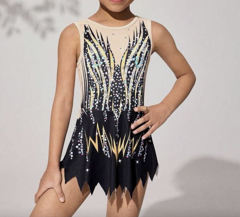 Strój gimnastyczny, 116-122, trykot