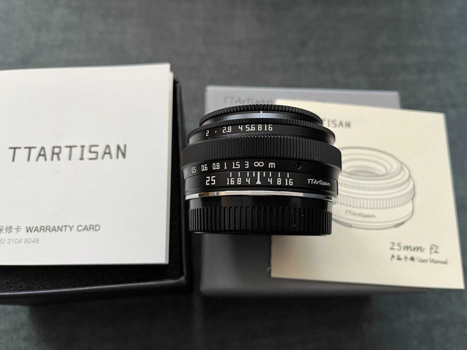 Obiektyw TTartisan 25 mm f2.0 (manualny) micro 4/3