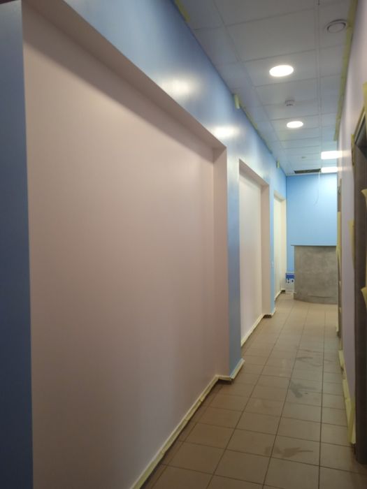 Поклейка шпалер ,Фарбування.