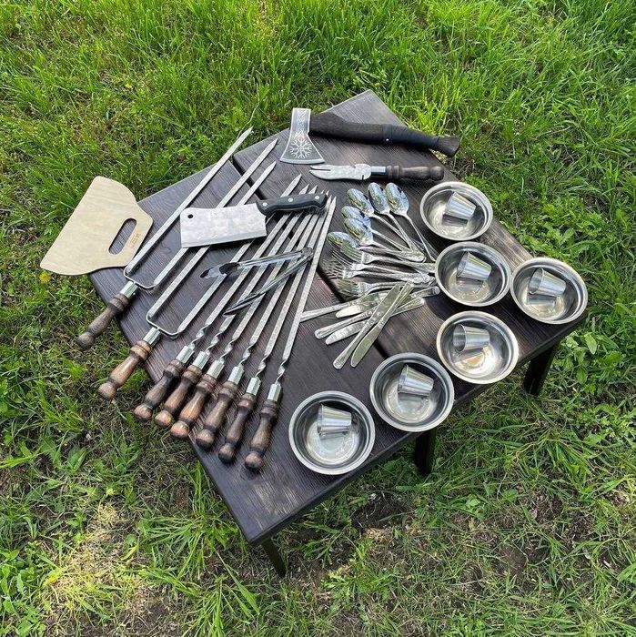 Набір шампурів Тур 2.0 BS17 Набор шампуров в кейсе Шампура на подарок