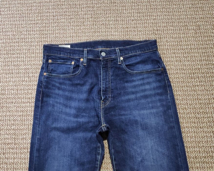 Levi's 502 джинси tapered fit оригінал W34 L34 сині індіго