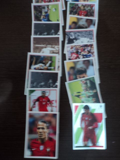 Cromos Fome de vencer-Continente