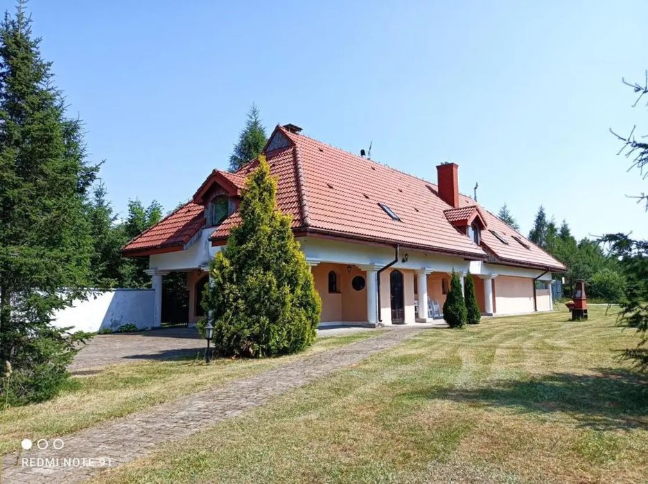 16 osobowy dom z kortem tenisowym, balią i sauną na Mazurach