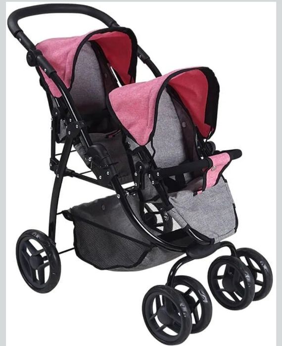 Podwójny wózek dla lalek Knorrtoys Milo