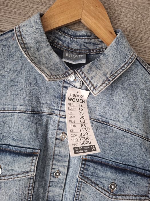 NOWA sukienka jeansowa damska L 40
