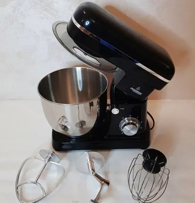 МОЩНЫЙ! Тестомес, миксер 2600Вт, кухонный комбайн, планетарный миксер