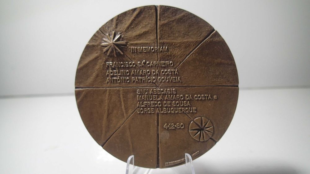 Medalha em Bronze Dr Sá Carneiro