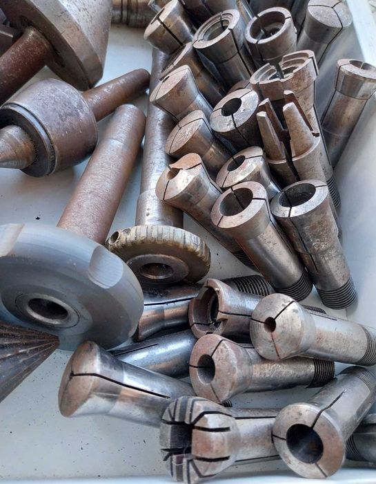 Schaublin SV102 & SV90 enorme Lote pinças W20 de torno Relojoeiro