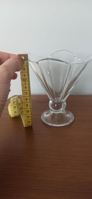 Pucharki szklane na lofy, desery 6 szt