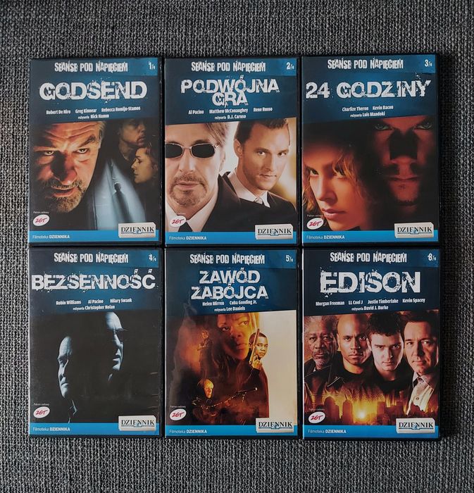 Filmy DVD Seanse Pod Napięciem