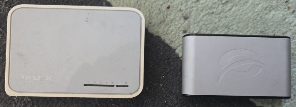 Portas gigabits desktop switch