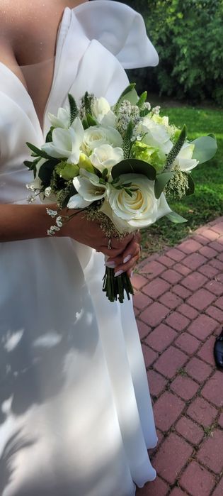 Bukiet ślubny, florystyka ślubna