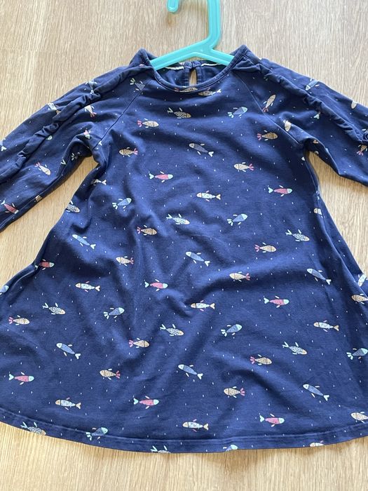 Sukienka marks and spencer rybki 98