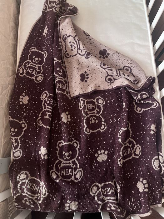 Плед дитячий з ведмедиками