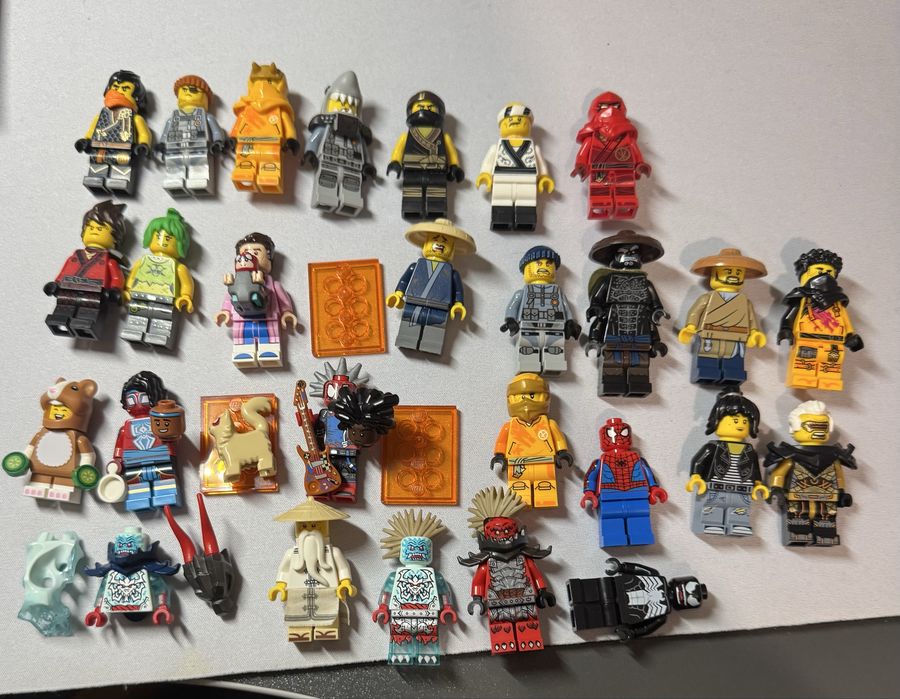 Фигурки lego ninjago marvel обмен/продажа