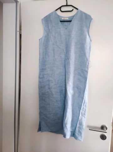 Sukienka lniana, nowa