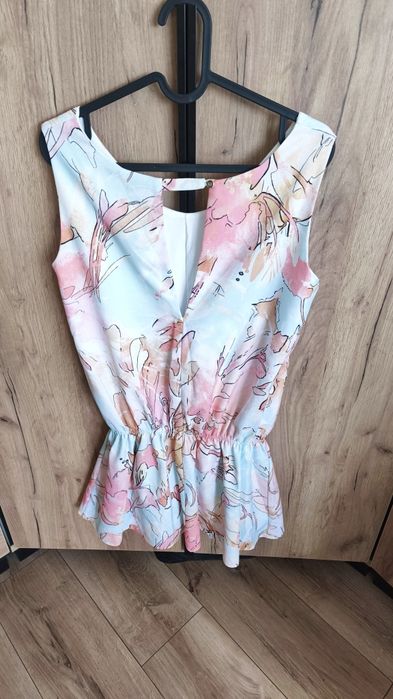 Kombinezon krótki sukienka szersze ramiączka rozmiar Uni