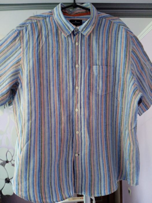 BLUE  BARBОUR, льон, XXL, XXXL.