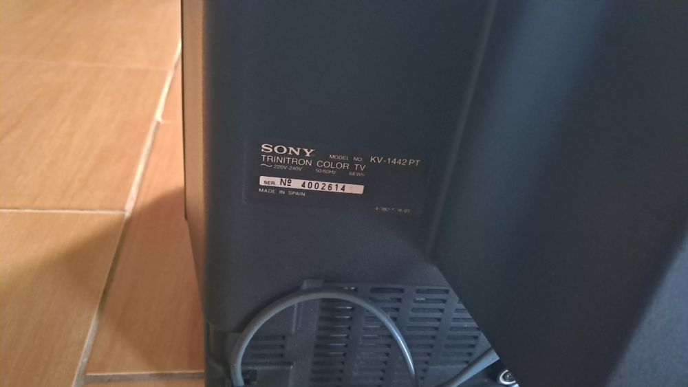 Tv's Sony Trinitron