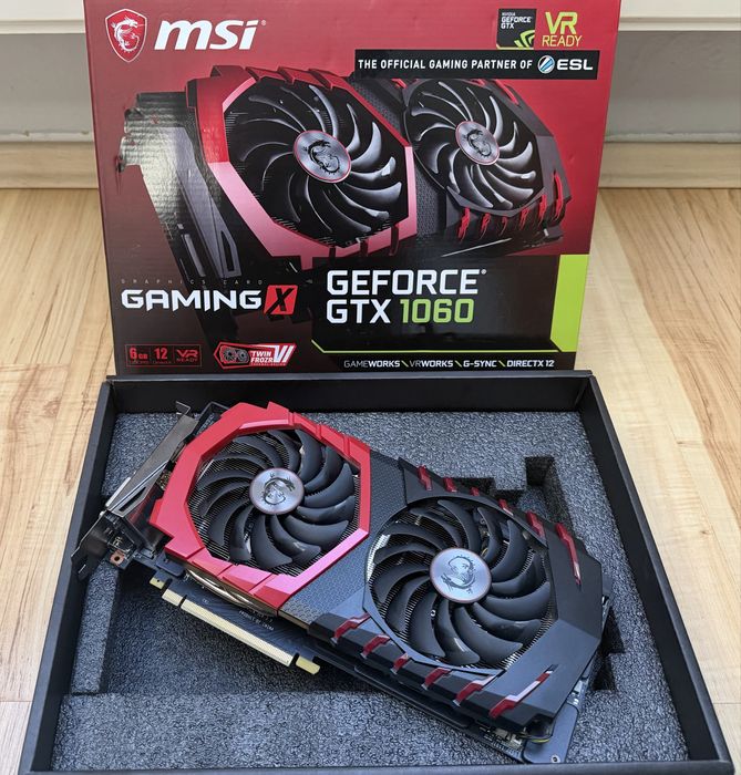 Karta graficzna MSI GTX 1060 6 GB Gaming X