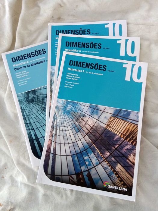 Manuais de matemática 10⁰ DIMENSÕES