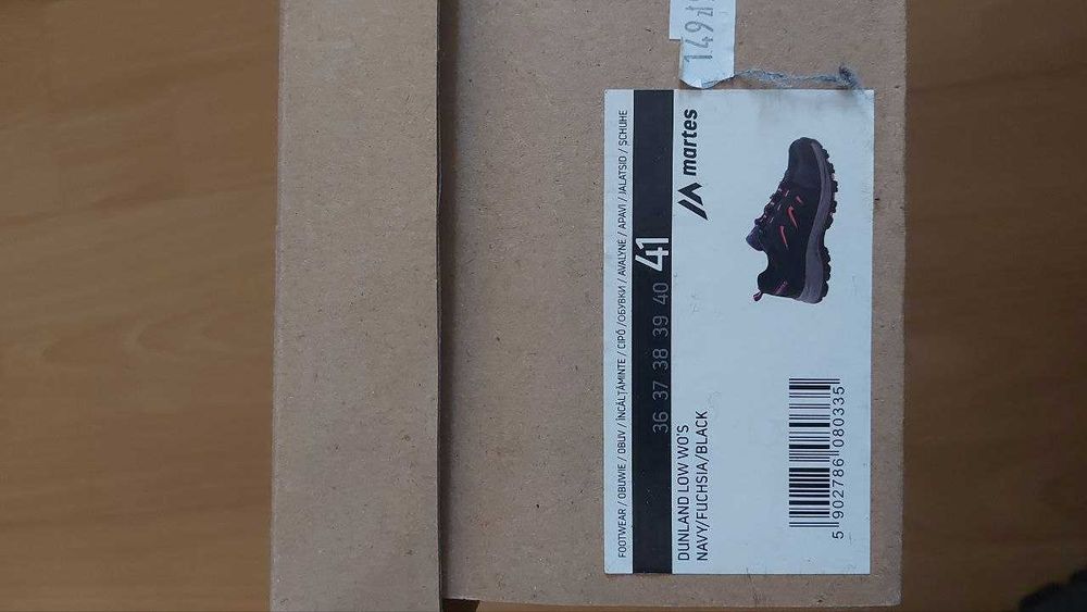 Martes dunland low rozmiar 41 27.3 cm buty adidasy nowe