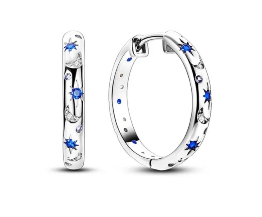 Серьги кольца 3см, 4см, 5см и 6см