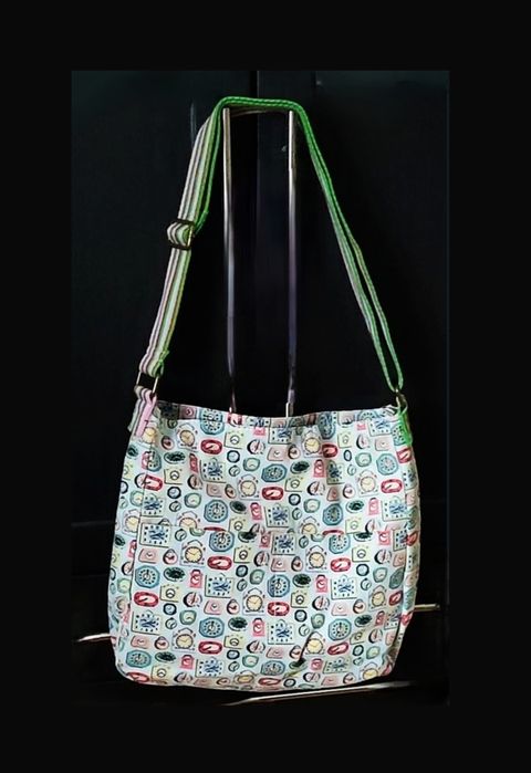 Retro budziki - torebka /worek hobo