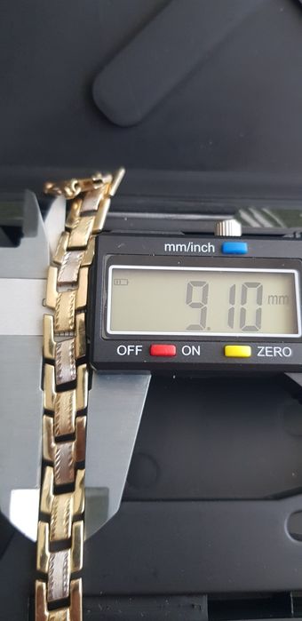 Bransoletka żółte i białe złoto próby 585
