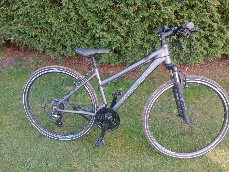 Rower kross 28 cali grafitowy