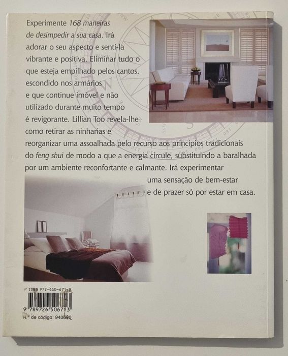 Feng Shui - 168 Maneiras de Desimpedir a Sua Casa - de Lillian Too