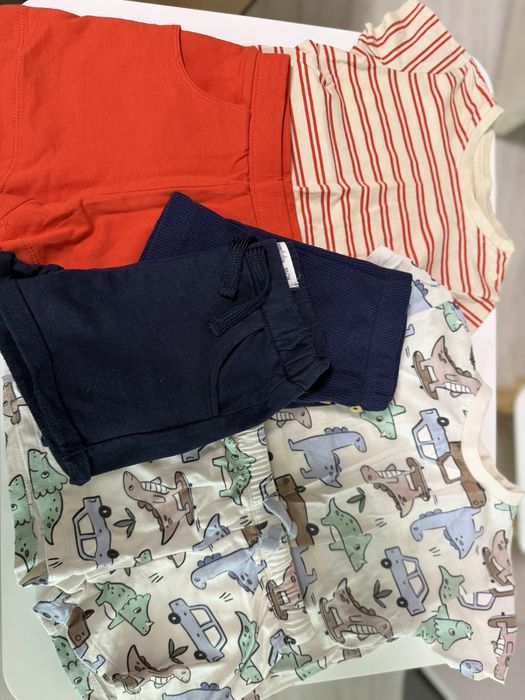 Набір одягу на хлопчика літній набір 86 набор для мальчика шорты футболка