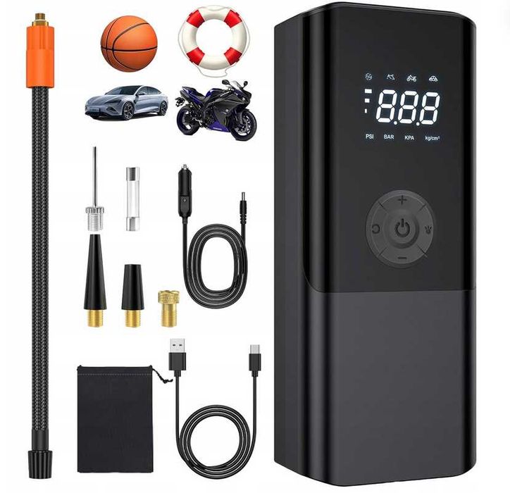 Kompresor samochodowy bezprzewodowa pompka CZK-3690