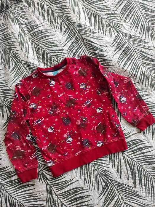 Sweter sweterek świąteczny Little Kids 134