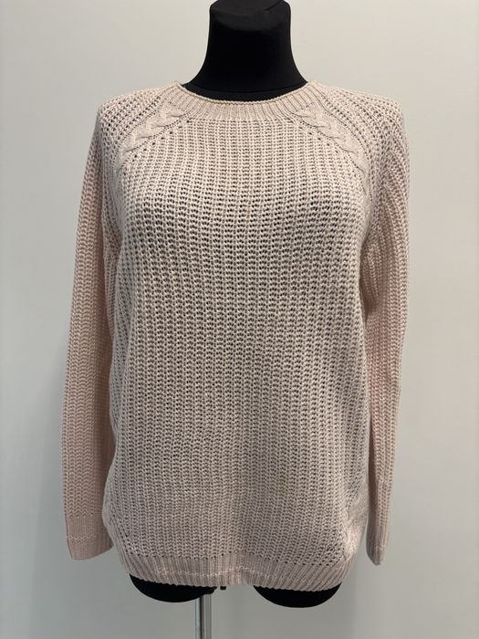 Sweter pudrowy roz