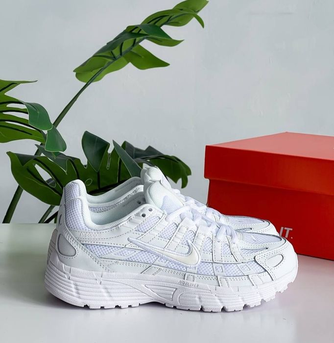 ТОП ‼️Кросівки Nike P-6000 Triple White