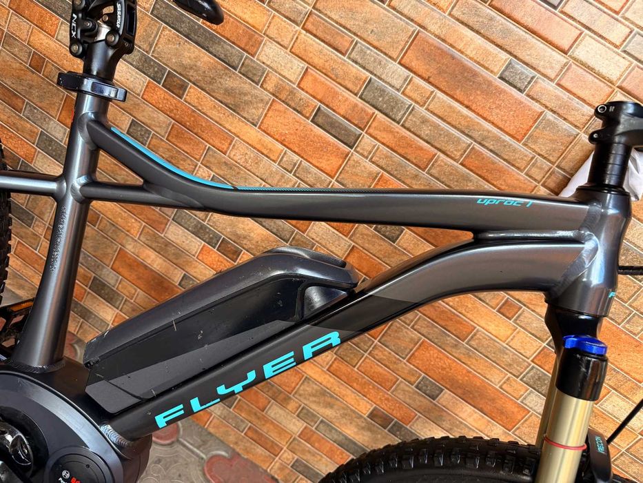 Електровелосипед FLYER 27.5"M-L" Shimano DEORE XT 1x11, BOSCH 45-50 Км