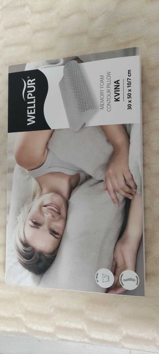 Подушка WELLPUR KVINA сірий 30x50x10/7см