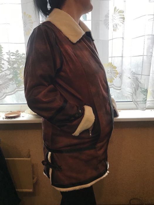 Бардовая Шуба/Пальто