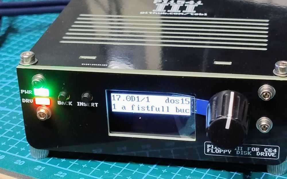 Pi1541-III, emulator stacji dysków 1541 do Commodore z kartą 32Gb, 3A+