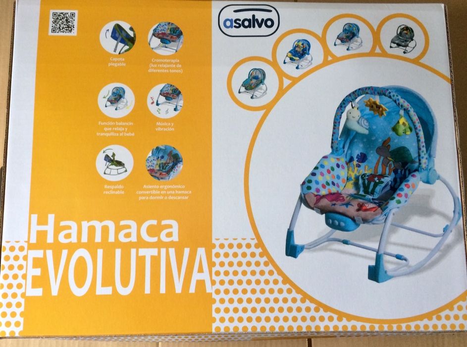 Espreguiçadeira Bebé NOVA & SELADA