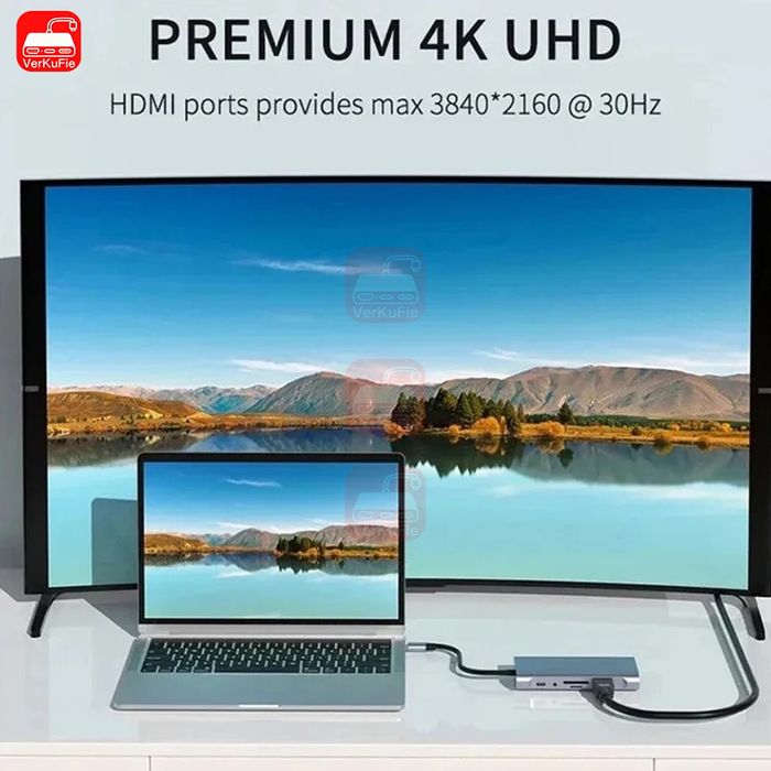Dock USB C 11 em 1 HDTV