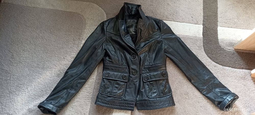 Куртка шкіряна-жіноча-весна-літо-осінь