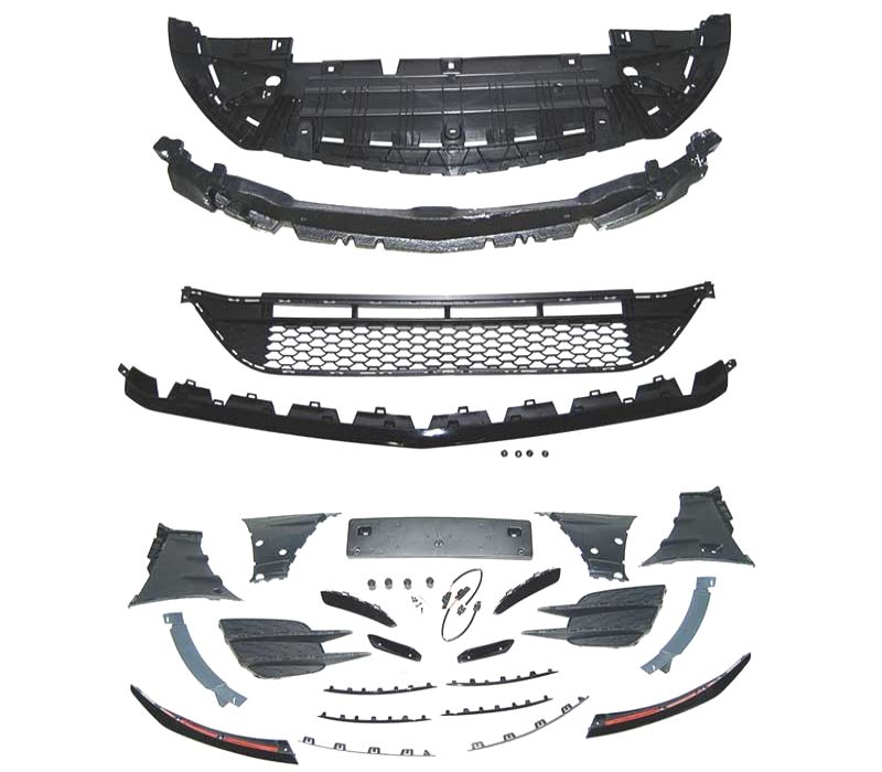 PARA-CHOQUES FRONTAL MERCEDES CLASE A W177 18-22 LOOK AMG CÂMERA PDC