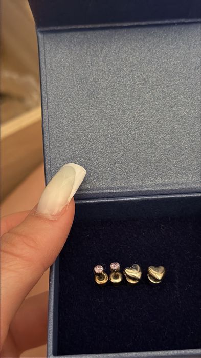 Сережки, гвоздики