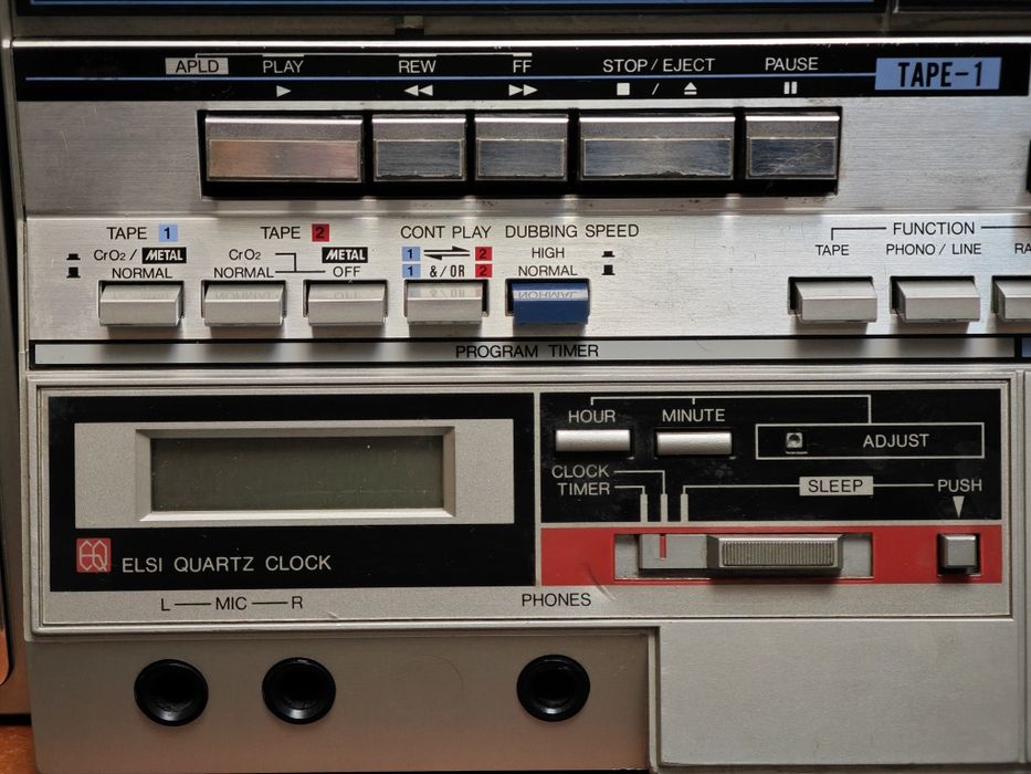 SHARP GF-800Z(S), Настоящий Японский SHARP из 80-х!