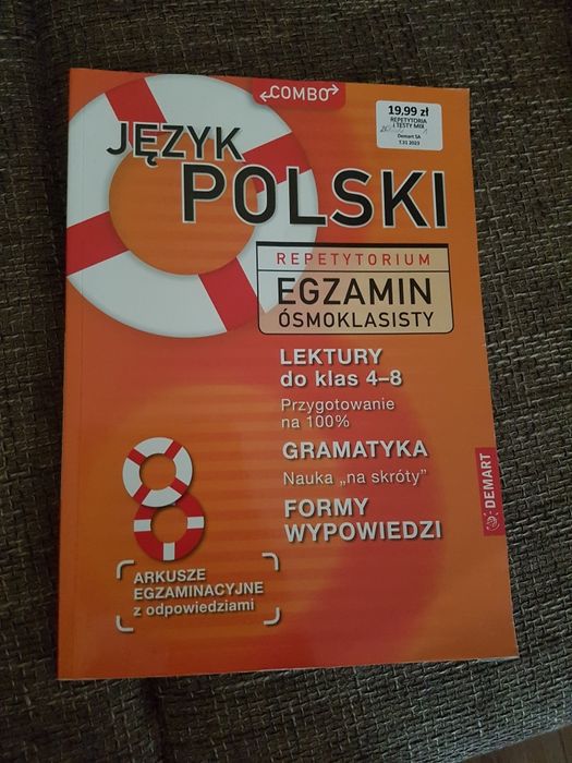 Arkusze egzaminacyjne dla ósmoklasisty. Język polski.