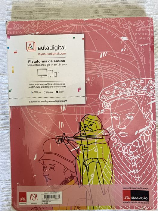 Manual “Entre Palavras” Português 10.° Ano - ASA