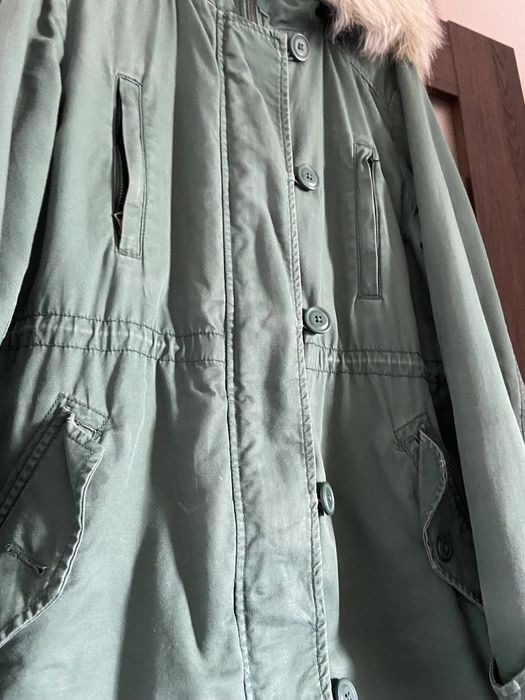 Kurtka parka damska Gap