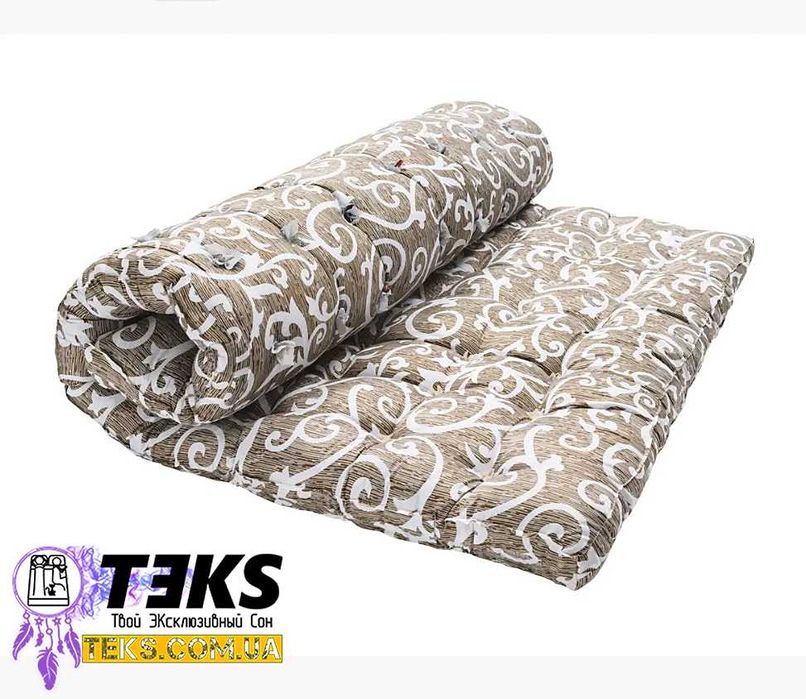 МАТРАЦ ВАТЯНИЙ. Полікотон, меблева вата, бавовна, тік. дорослі, дитячі